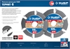 ЗУБР  Термит-6, 115 х 22.2 мм, 6 резцов, для УШМ, усиленный, пильный диск по дереву, Профессионал (36858-115) 36858-115
