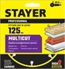 STAYER  Multicut, 125 х 22.2 мм, для УШМ, диск отрезной по дереву (36860-125) 36860-125