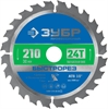 ЗУБР  Быстрорез, 210 x 30 мм, 24Т, пильный диск по дереву, Профессионал (36901-210-30-24) 36901-210-30-24_z01