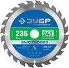 ЗУБР  Быстрорез, 235 x 30 мм, 24Т, пильный диск по дереву, Профессионал (36901-235-30-24) 36901-235-30-24_z01