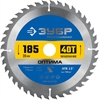 ЗУБР  Оптима, 185 x 20 мм, 40Т, пильный диск по дереву, Профессионал (36903-185-20-40) 36903-185-20-40_z01