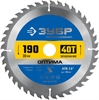 ЗУБР  Оптима, 190 x 30 мм, 40Т, пильный диск по дереву, Профессионал (36903-190-30-40) 36903-190-30-40_z01
