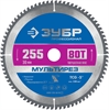 ЗУБР  Мультирез, 255 x 30 мм, 80Т, пильный диск по алюминию, Профессионал (36907-255-30-80) 36907-255-30-80_z01