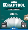 KRAFTOOL  Precision, 300 х 32 мм, 60Т, пильный диск по дереву (36952-300-32) 36952-300-32