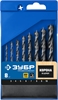 ЗУБР  8 шт: (3-4-5-6-7-8-9-10 мм), М-образная заточка, набор спиральных сверл по дереву, Профессионал (29421-H8) 29421-H8_z01