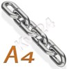 Цепь сварная короткозвенная А4 2X12 Kvs 108816