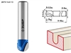ЗУБР  6.4 x 13 мм, радиус 3.2 мм, фреза пазовая галтельная, Профессионал (28751-6.4-13) 28751-6.4-13
