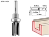 ЗУБР  19 x 26 мм, хвостовик 8 мм, фреза пазовая прямая с верхним подшипником, Профессионал (28781-19-26) 28781-19-26
