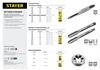 STAYER  M8 х 1.0, 2 шт, комплект метчиков (28025-08-1.0-H2) 28025-08-1.0-H2