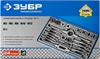 ЗУБР  24 предмета, сталь Р6М5, набор метчиков и плашек, Профессионал (28110-H24) 28110-H24