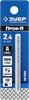 ЗУБР  ПРОФ-А, 2.4 х 57 мм, сталь Р6М5, класс А, сверло по металлу, Профессионал (29625-2.4) 29625-2.4