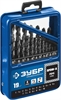 ЗУБР  ПРОФ-А, 19 шт, (1-10 мм), сталь Р6М5, класс А, мет.бокс, набор сверл по металлу, Профессионал (29625-H19) 29625-H19