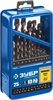 ЗУБР  Кобальт, 25 шт, (1-13 мм), сталь Р6М5К5, класс А, мет.бокс, набор сверл по металлу, Профессионал (29626-H25) 29626-H25