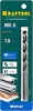 KRAFTOOL  HSS-G, 7.0 х 109 мм, сталь P6M5, сверло по металлу (29651-7) 29651-7