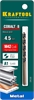 KRAFTOOL  Cobalt, 4.5 х 80 мм, сталь М42, HSS-Co(8%), сверло по металлу (29656-4.5) 29656-4.5