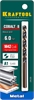 KRAFTOOL  Cobalt, 6.0 х 93 мм, сталь М42, HSS-Co(8%), сверло по металлу (29656-6) 29656-6