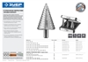 ЗУБР  4-20 мм, 9 ступеней, сталь Р6М5, ступенчатое сверло, Профессионал (29670-4-20-9) 29670-4-20-9_z01