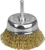 STAYER  63 мм, витая латунированная стальная проволока, 0.3 мм, чашечная щетка для дрели, Professional (35117-063) 35117-063_z01