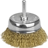 STAYER  75 мм, витая латунированная стальная проволока, 0.3 мм, чашечная щетка для дрели, Professional (35117-075) 35117-075_z01