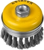 STAYER  80 мм, жгутированная стальная проволока 0.5 мм, чашечная щетка-крацовка для УШМ, Professional (35137-080) 35137-080