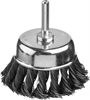 MIRAX  75 мм, жгутированная стальная проволока 0.5 мм, щетка дисковая для дрели (35148-075) 35148-075