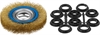 ЗУБР  125 мм, витая стальная латунированная проволока 0.3 мм, щетка дисковая для УШМ, Профессионал (35186-125) 35186-125_z01