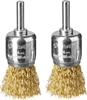 ЗУБР  24 мм, витая стальная латунированная проволока 0.3 мм, набор кистевых щеток для дрели, Профессионал (35225-24-H2) 35225-24-H2_z02