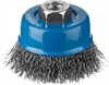ЗУБР  60 мм, витая, стальная проволока 0.3 мм, чашечная щетка-крацовка для УШМ, Профессионал (35261-060) 35261-060_z02