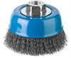 ЗУБР  100 мм, витая, стальная проволока 0.3 мм, чашечная щетка-крацовка для УШМ, Профессионал (35261-100) 35261-100_z02