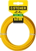 STEHER  ВИТОЙ КВАДРАТ, 2.4 мм, 15 м, леска для триммера (75020-2.4) 75020-2.4