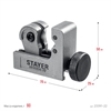 STAYER  Steel-52, режущий ролик для трубореза арт. 2344-52) (2344-S) 23391-22_z02