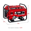 ЗУБР  3300 Вт, бензиновый генератор (СБ-3300) СБ-3300