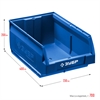ЗУБР  ЛСК-18, 18 л, 400 х 230 х 200 мм, складской лоток, Профессионал (38061-18) 38061-18