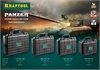KRAFTOOL  PANZER-16, 400 х 330 х 170 мм, (16″), IP55, ударопрочный пластиковый ящик (38251-16) 38251-16