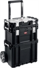 KETER  SMART ROLLING, 564 х 373 х 700 мм, (22″), набор пластиковый ящик-тележка + ящик для инструментов + ящик органайзер (38390-22) 38390-22