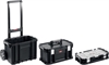 KETER  SMART ROLLING, 564 х 373 х 700 мм, (22″), набор пластиковый ящик-тележка + ящик для инструментов + ящик органайзер (38390-22) 38390-22