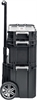 KETER  SMART ROLLING, 564 х 373 х 700 мм, (22″), набор пластиковый ящик-тележка + ящик для инструментов + ящик органайзер (38390-22) 38390-22