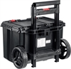 KETER  STACKNROLL, 525 х 411 х 560 мм, (21″), пластиковый ящик-тележка на колесах (38397) 38397