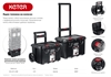 KETER  STACKNROLL, 525 х 411 х 560 мм, (21″), пластиковый ящик-тележка на колесах (38397) 38397