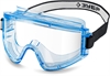 ЗУБР  ПАНОРАМА П, закрытого типа, стекло из ударопрочного поликарбоната, защитные очки с прямой вентиляцией, Профессионал (110231) 110231