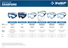 ЗУБР  ПАНОРАМА СЕТКА, закрытого типа, экран из стальной мелкоячеистой сетки, защитные очки, Профессионал (110234) 110234