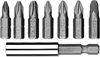 ЗУБР  MX-8, 8 шт, набор бит с адаптером (26089-H8) 26089-H8