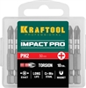KRAFTOOL  Impact Pro PH2, 50 мм, 10 шт, ударные биты (26191-2-50-S10) 26191-2-50-S10