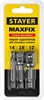 STAYER  Maxfix, 50 мм, 3 шт, адаптеры для торцовых головок (26656-H3) 26656-H3