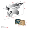 ЗУБР  1150 г, ювелирная стальная наковальня, Профессионал (32616) 32616
