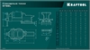 KRAFTOOL  Steel, 100 мм, стальные слесарные тиски (32701-100) 32701-100