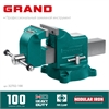 KRAFTOOL Grand, 100 мм, слесарные тиски (32702-100) 32702-100