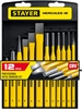 STAYER  Hercules, 12 предметов, набор зубил и кернеров в пластиковом держателе, Professional (21077-H12) 21077-H12