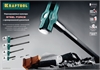 KRAFTOOL  Steel FORCE, 6 кг, кувалда со стальной удлинённой обрезиненной рукояткой (2009-6) 2009-6