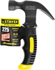 STAYER  Compact, 225 г, столярный укороченный молоток-гвоздодёр, Professional (2026-225) 2026-225
